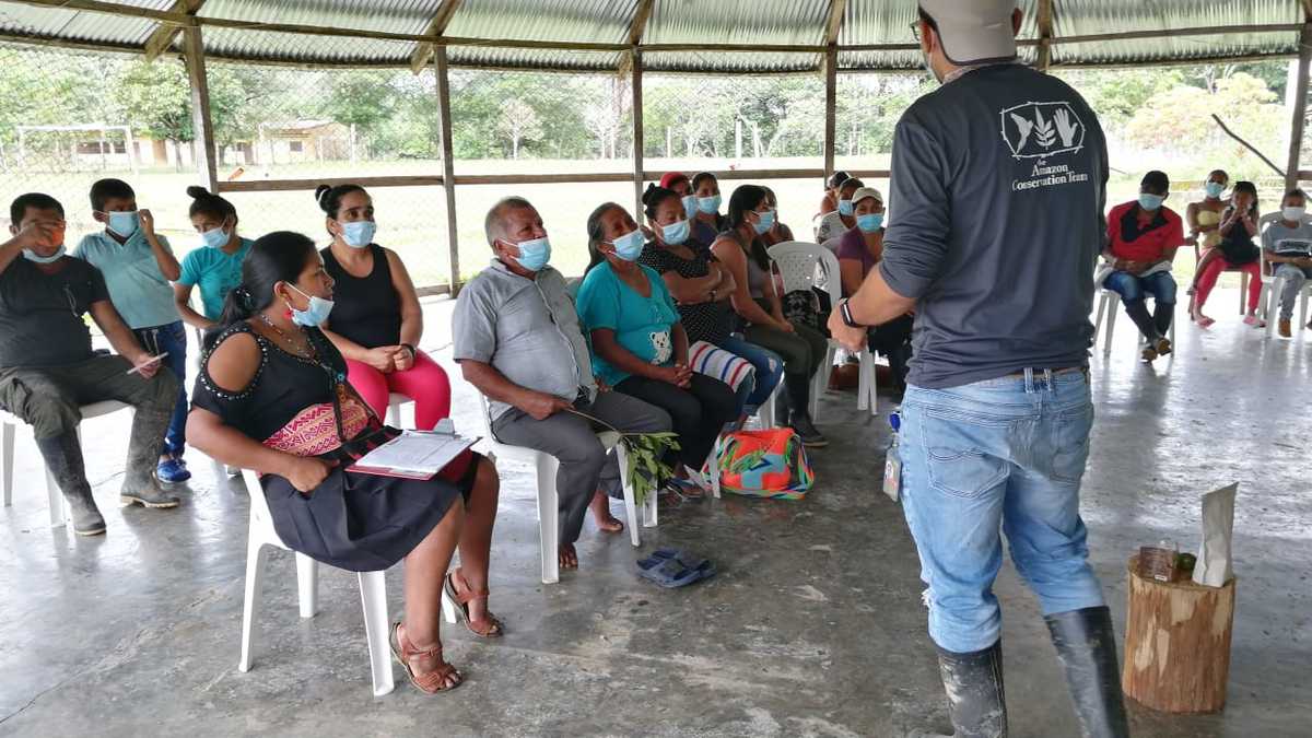 Familias de campesinos e indígenas de Caquetá desarrollan proyecto de siembra sostenible para frenar la deforestación. - Foto: Fondo Colombia Sostenible/Fondo Colombia en Paz